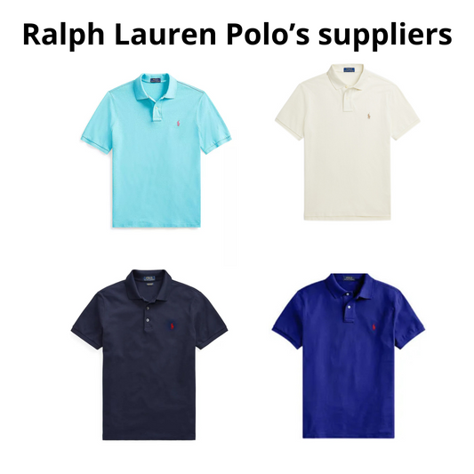 Ralph Lauren Polo's suppliers